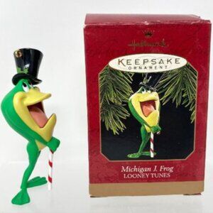 Hallmark Michigan J. Frog Ornament